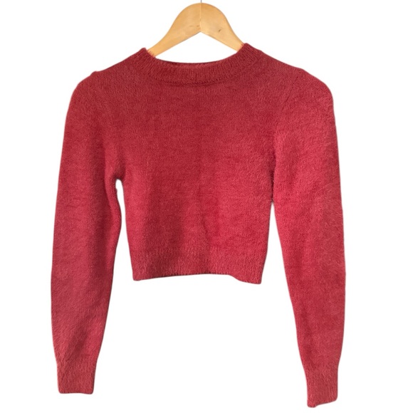 Urban Outfitters Sweaters - URBAN OUTFITTERS Urban cropped soft red sweater XS